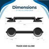 Heavy Duty Grab Bar with Large Suction Cups for Shower
