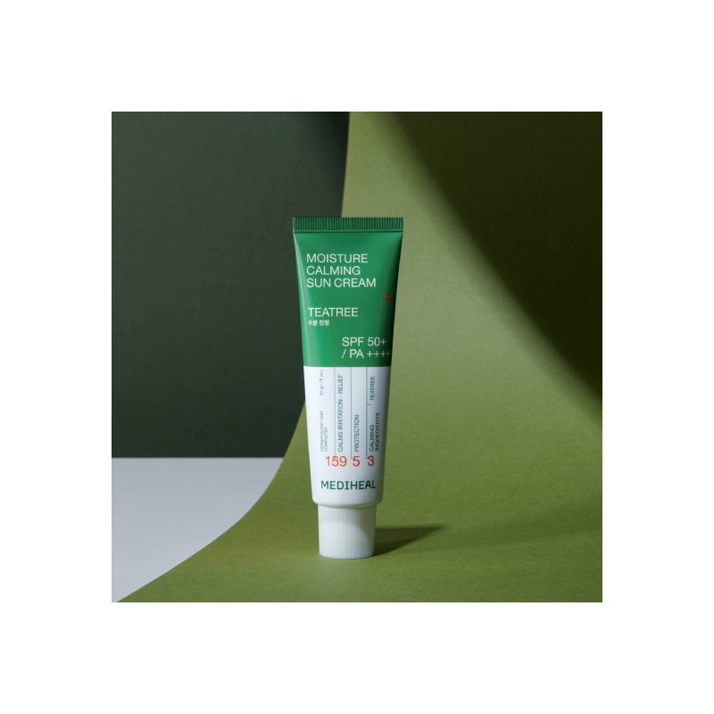 Mediheal [1+1] Tea Tree Moisture Soothing Sun Cream 50ml Double