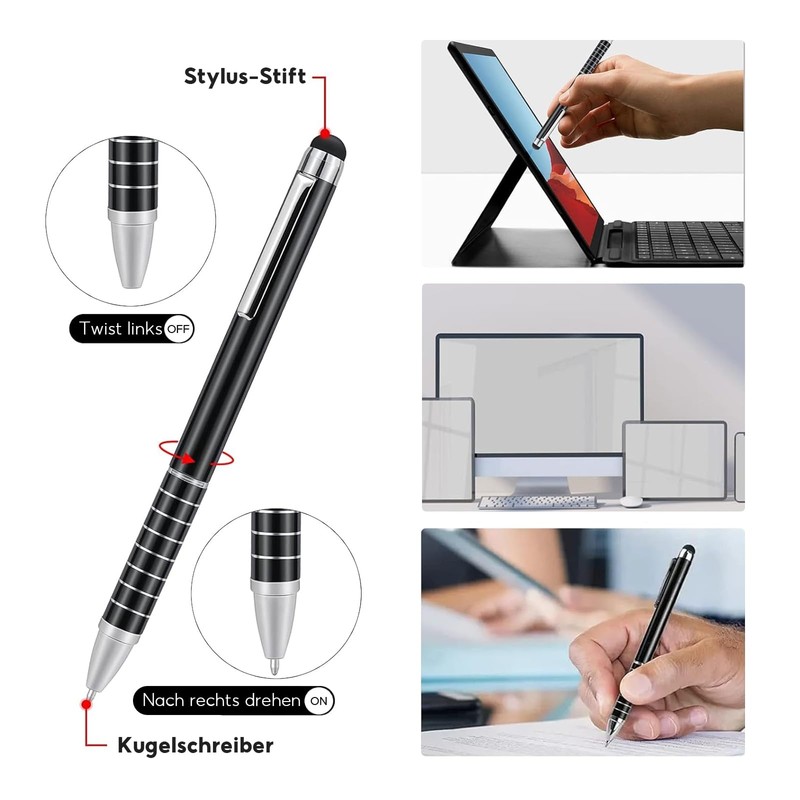 KUIZHEN Mini Notepad A7 Set, 12 Pieces Mini Notebook with