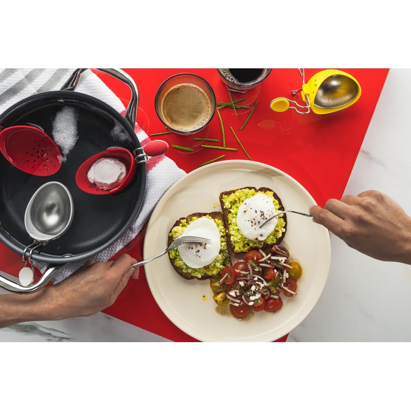 Browne & Co Cuisipro Egg Silicone Poacher Set of 2,