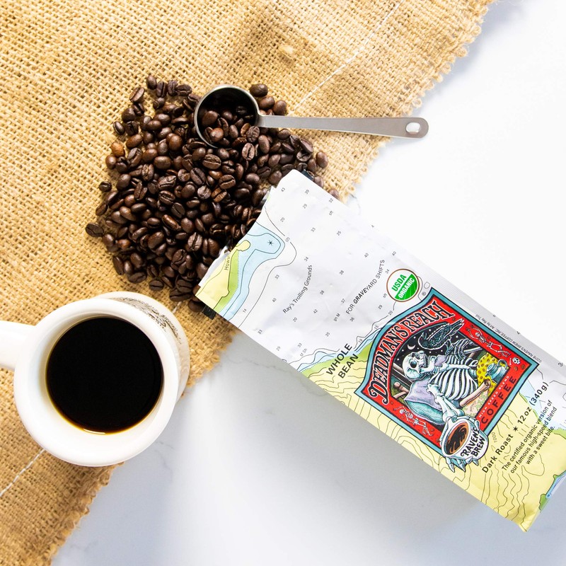 Raven's Brew Coffee 12 oz - Dark Roast - High