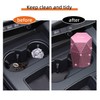 NBTEPEM Bling Car Trash Can with Lid, Bling Car Accessories