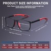 BLOEXCLU 4 Pack Progressive Multifocus Reading Glasses for Men Women