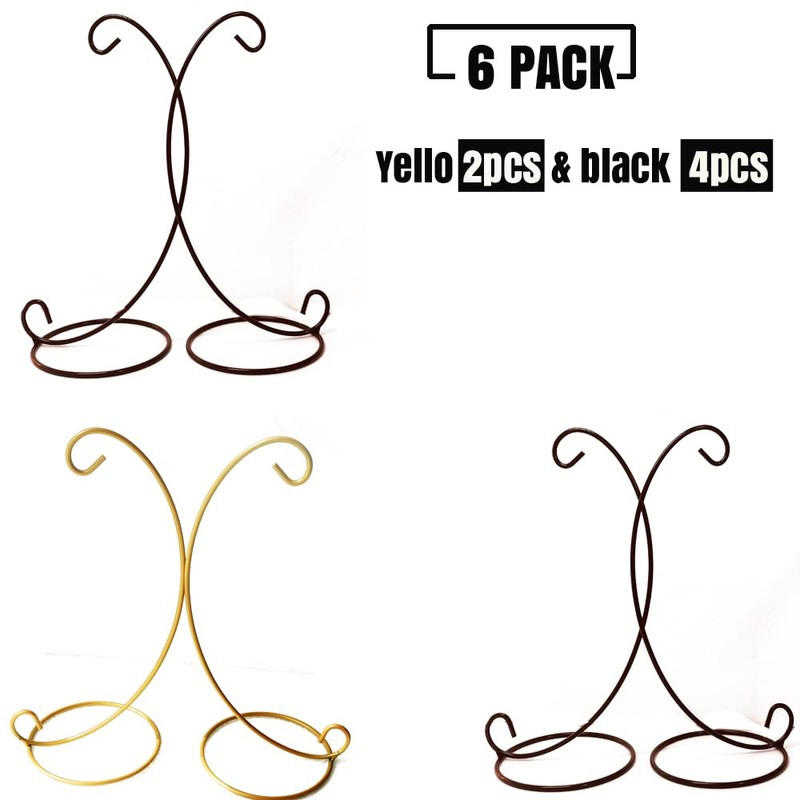 Ornament Display Stand,6 pack Air Plants Holder, Planter Terrariums Hanger,