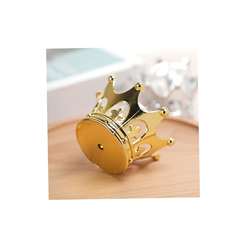 12 piezas Cajas Doradas de Dulces Rellenable con Decorativa para
