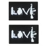 Love Funny Patch Hook and Loop Tactical Morale - Parche