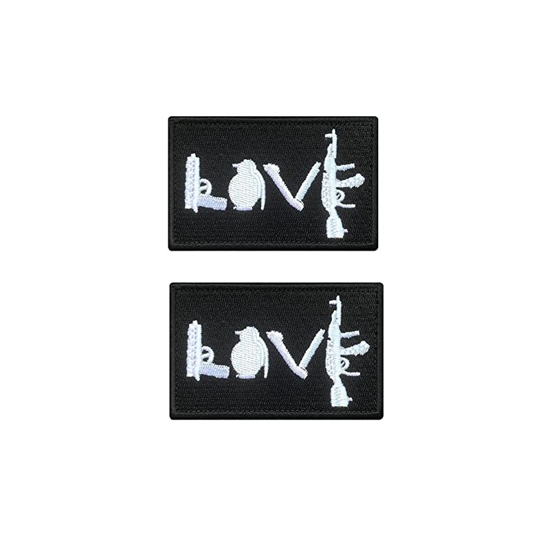 Love Funny Patch Hook and Loop Tactical Morale - Parche