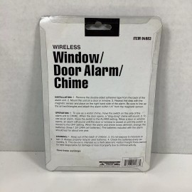 Bunker Hill Security 94983 2 Packs  Door Window Entry Alarm easy installation