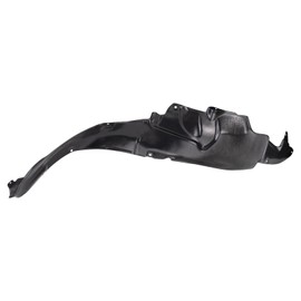 TRQ Front Left Inner Fender Liner Black Drivers Side Compatible with 2007-2010 Kia Rondo KI1248106