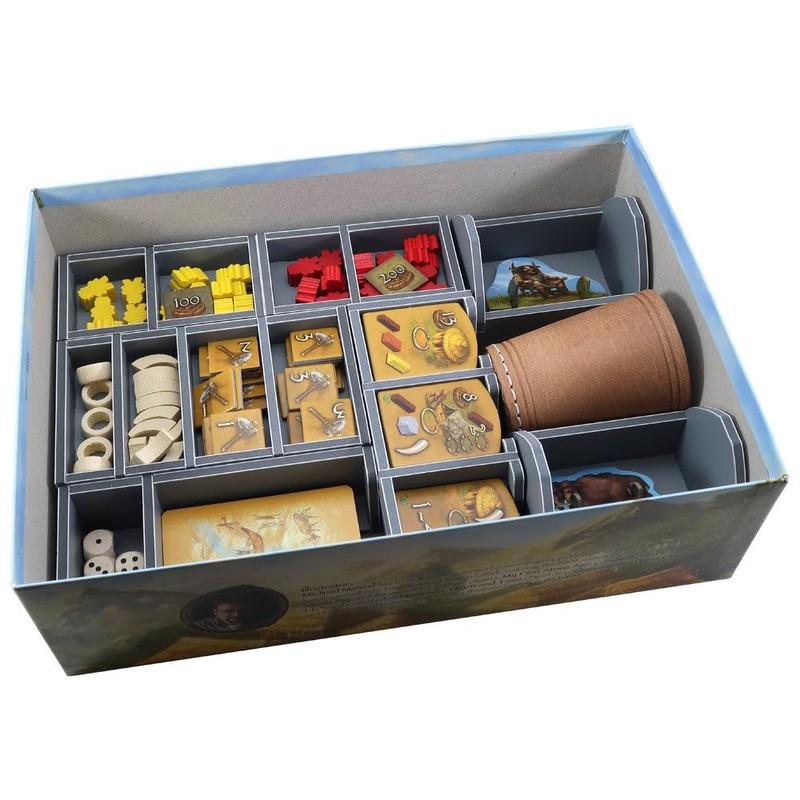 Folded Space: Stone Age Board Game Organizer