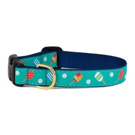 Up Country Dog Collar - Pickleball (Medium Wide (fits Necks 12-18"))
