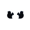 Squirrels Earrings Ear Studs Earstuds Miniblings Squirrels Acrylic Laser Cut