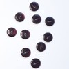 Plush Addict 10 Pack of Round Burgundy Fish Eye Buttons