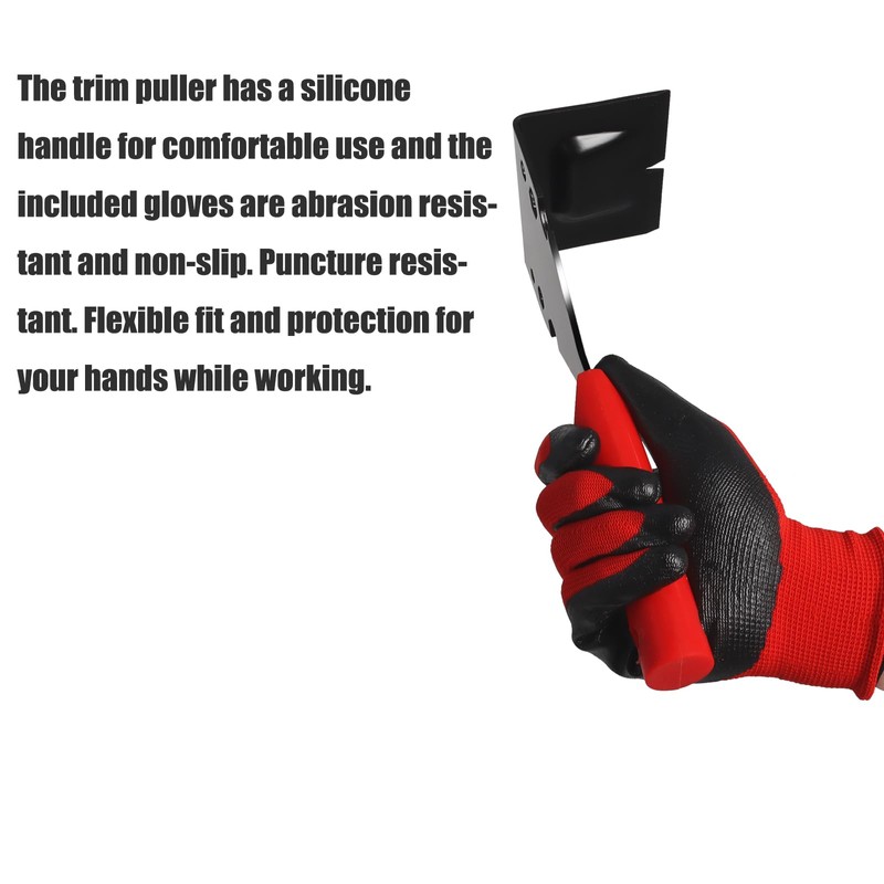 Trim Puller Pry Bar, Tile Skirting Board Removal Tool for