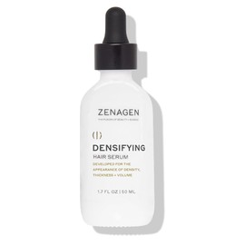 Zenagen ZENAGEN Densifying Hair Serum for Fine + Thinning Hair | Boosts Hair Density, Strengthens & Nourishes Hair Follicles, Non-Greasy Water-Based Formula, Plant-Based, Vegan, All Hair Types, 1.7 oz