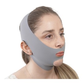 ✨💆‍♀️ SUNILLUMA Mascarilla Reductora de Papada | Moldeador de Mandíbula V-Line | Solución Antiarrugas y Antirronquidos | Correa Elástica y Reutilizable | ¡Piel Firme y Contorno Definido! 💖