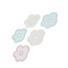 5pcs Nail Art Palette High Transparency Double Sided Thick Flower
