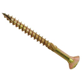 Spectre Advanced Multi-purpose Woodscrews | 5.0 x 70mm | Zinc Yellow Passivated | Box 100