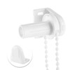 VOBOR 17 mm Set Roller Blind Bracket, Drill-Free Window Bracket
