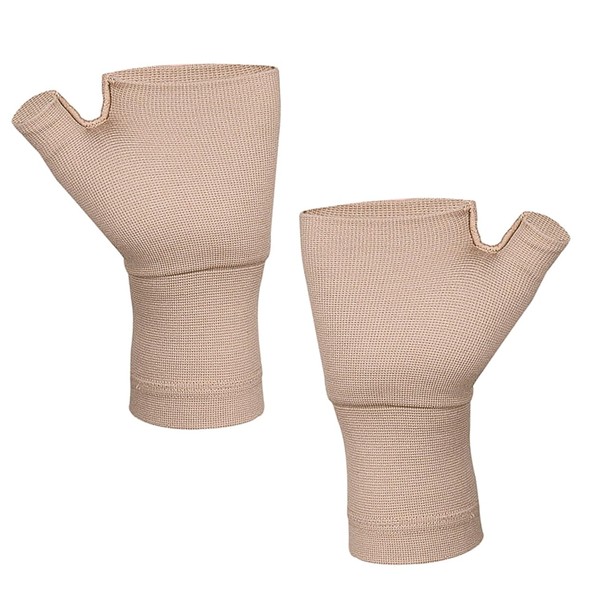 GRIRIW 1Pair Compression Gloves Wrist and Thumb Support for Relief