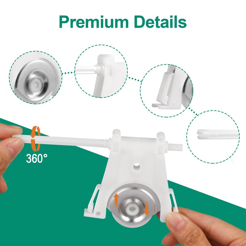 1997310 Lower Sliding Screen Door Rollers Assembly for Andersen Gliding