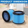 VF3500 Replacement Filter for Ridgid 3-4 - 4.5 Gallon Wet
