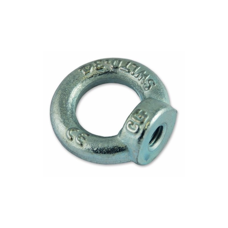 Chapuis, Female Lifting Ring, Steel C15, M18, Indicative Workload 930kg,