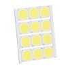 12Pcs COB Light Source High Power Round LED Chip 12W