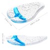 Gatuida Gel Forefoot Pads Nonslip Design Gel Material for -flops