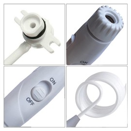 Jerilla Water Flosser Plastic Handle Hose Oral Hygiene Accessories Compatible with Waterpik Oral Irrigator WP-100 WP-660 WP-900