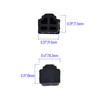 Skweawert 10 PCS RJ11 Port Anti-dust Plugs, Silicone Covers Caps