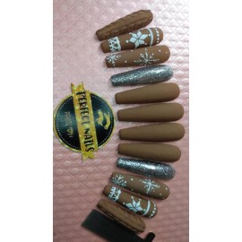 Perfect Nails Press On Uñas Extra Largas Press On