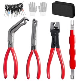 7 PCS Electrical Disconnect Connector Pliers : Automotive Electrical Connector Removal Tool Plug Connector Separator Hose Clamp Pliers for Car Truck SUV