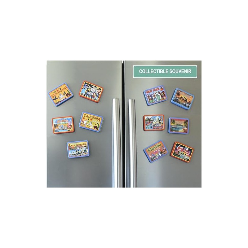 New York Fridge Magnet by Pillzar, Tin Portable Pill Box