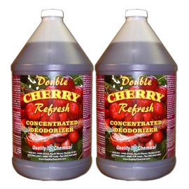 Double Cherry Refresh - Concentrated yet economical deodorant for the removal of unpleasant odors-2 gallon case