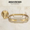 Wall Soap Dish Bottom Hollow Design Retro Style Keeping Tidy