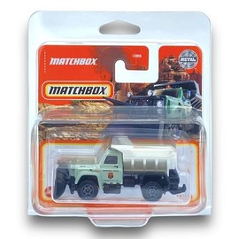 Matchbox Plow Master 6000 (Light Green & White (National Parks)) - MBX 2023-19/100 (Short Card) - COMES IN A KLAS CAR KEEPER SHORT CARD PROTECTOR CASE - HFT03