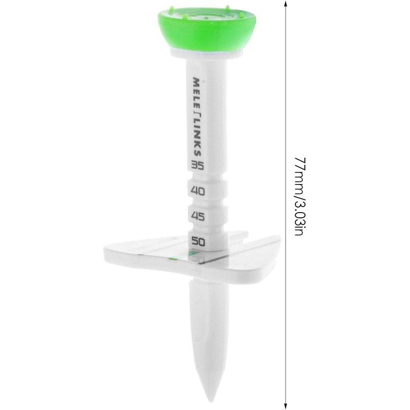 Height Adjustable Golf Tee and Ball Marker