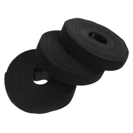 Operitacx 3 Rollen Kabelbinder Kabelschlaufen Kabelaufwicklungen Kabel Organizer Kabelhalter Für Halter Organizer Bündeler Abdeckungen Verbergen Rollenhaken Ladekabel Organizer