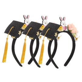 FOMIYES 3pcs Lightweight Mini Hat with Tassel for Ceremonies Parties and Photo Props Vibrant Colors and Memorable Design