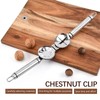 Holzsammlung Chestnut Cutter, 304 Stainless Steel Chestnut Peeler Tool, Portable