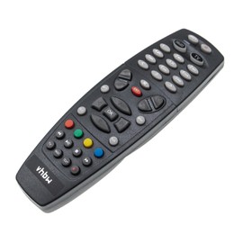 vhbw Remote Control Compatible with Dreambox DM800HD, DM800HD SE Home Cinema System, TV, Hi-Fi System - Multifunctional Remote Control