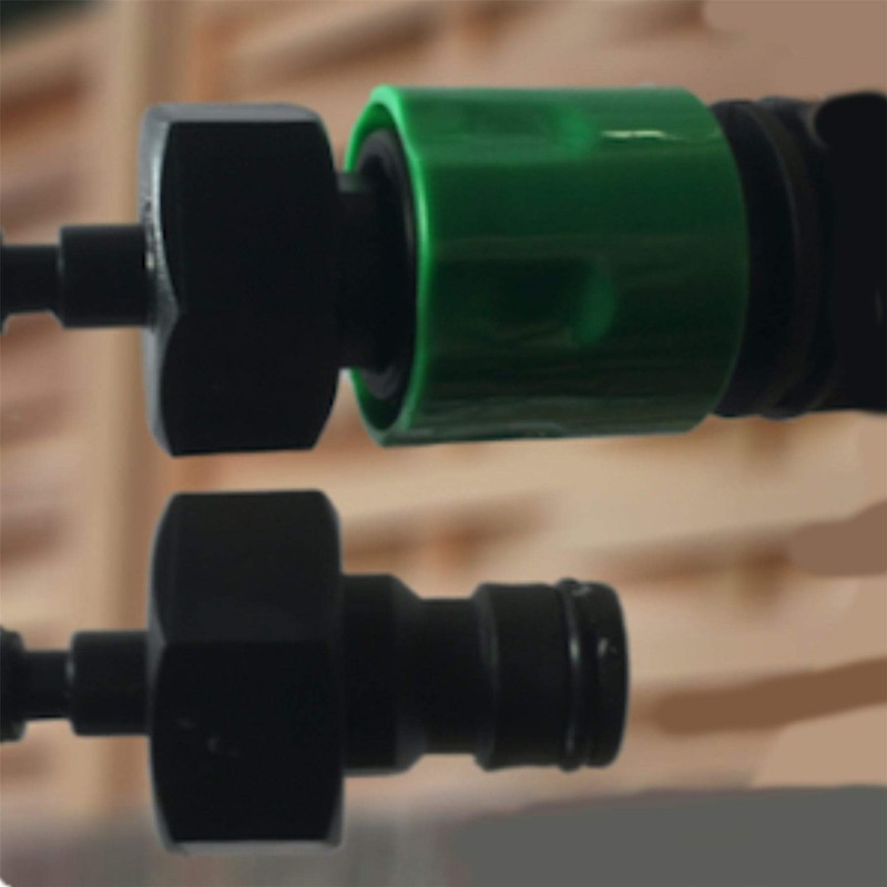 4mm (ID) Micro Irrigation Pipe to Quick Connect Adaptor Hozelock