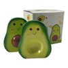 Puckator Avocado Ceramic Salt and Pepper Set