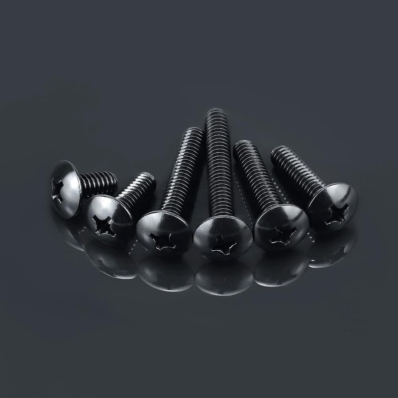 1/4-20 x 1 Stainless Truss Head Machine Screws 25 Pcs,