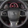 4PCS Civic 10th Generation Car Steering Wheel H Shape Logo