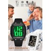 Digital Watches for Elderly Men, Large Face Voice Talking Black