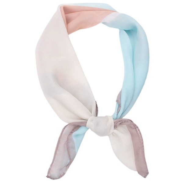 FAIRYGATE Chiffon Seidentuch Damen Halstuch Elegant Bandana Tuch Kopftücher Taschentuch