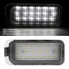 1 Pair DC12V 3200K 18 LEDs Number Plate License Panel
