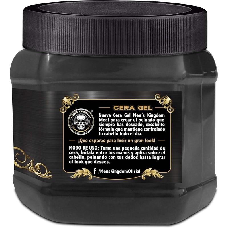 Men's Kingdom® by Aqua Net® Cera Gel para cabello 250